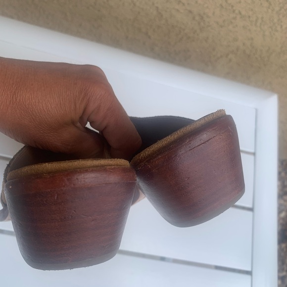 Patricia Nash slip on mules brown tan suede size 6 - Picture 10 of 15